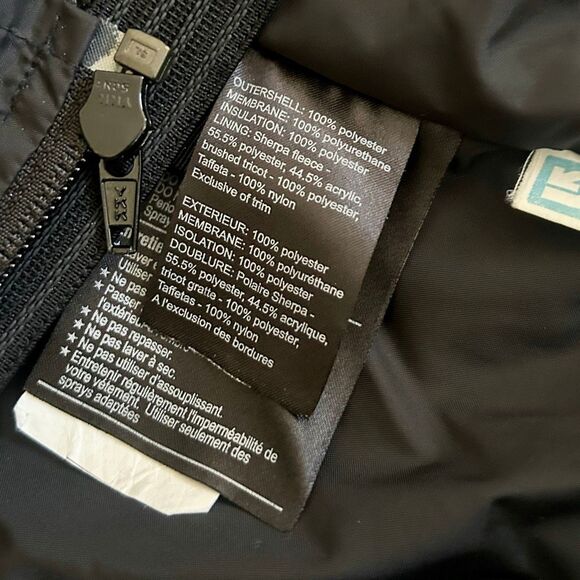 Burton Ginger DRYRIDE Snowboard Jacket Womens L Teal Herringbone Fleece Lined - Picture 13 of 14